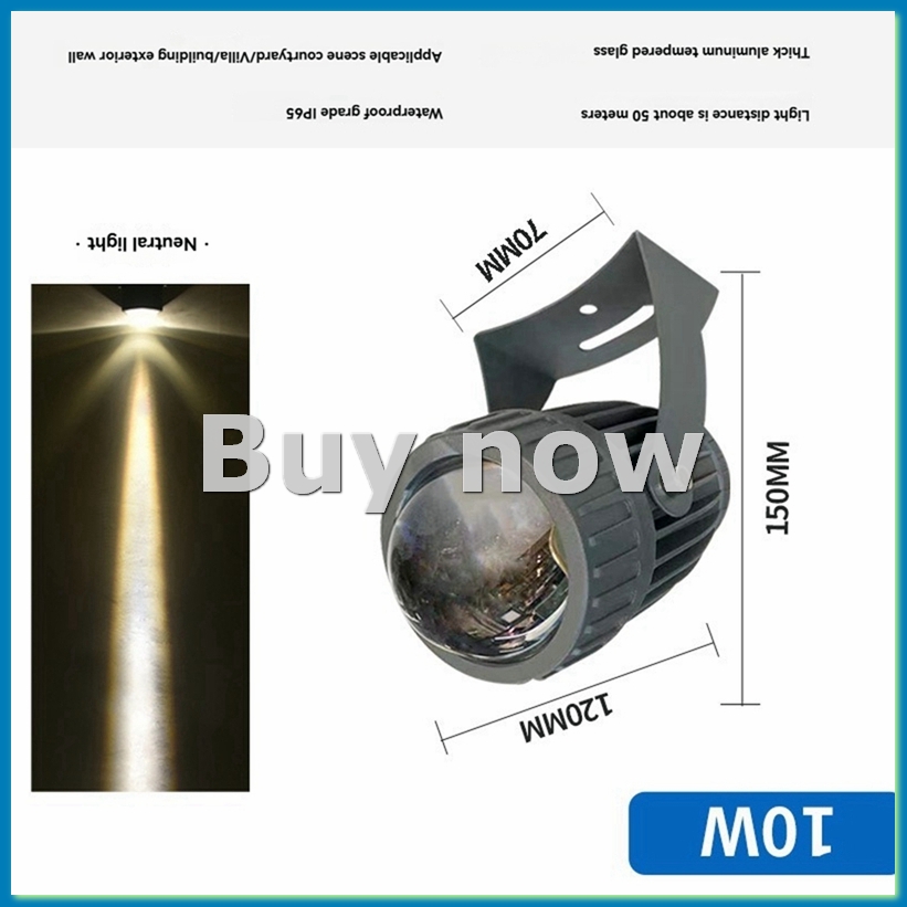 Farming And Agriculture - Outdoor LED Garden Wall Spotlights 10W