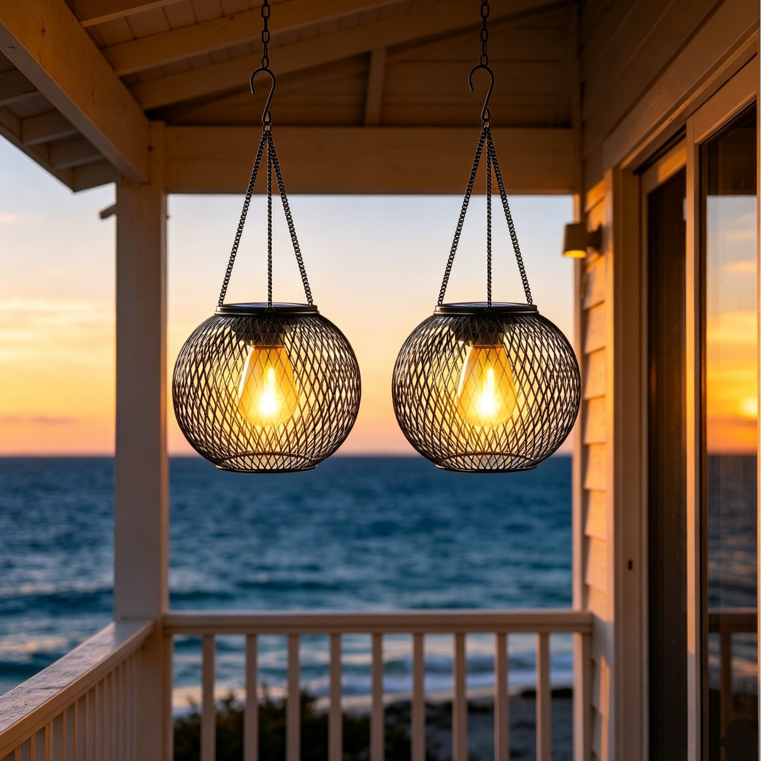 Solar Powered LED Hanging Floo - Farming And Agriculture ulasan dan harga
