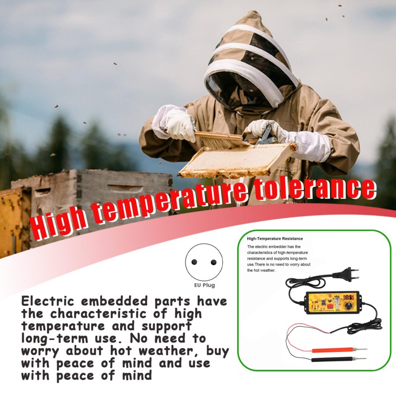 ABFI EU Plug Beekeeping Suppli - Beehive Frame Wax ulasan dan harga