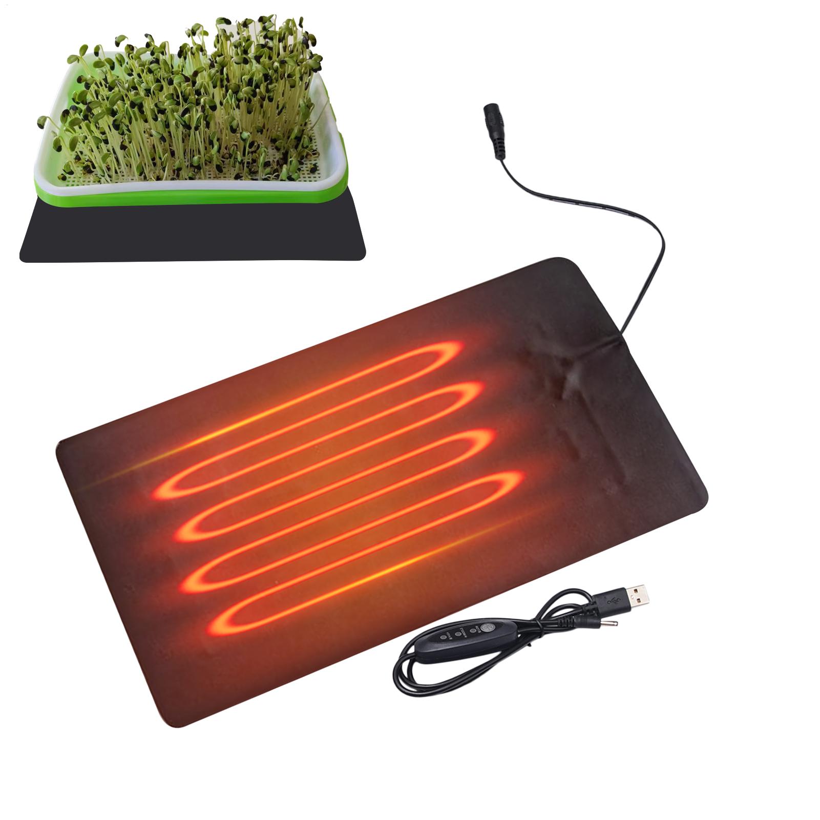 8.5W USB Seedling Heat Mats 3  - Seedling Heat Mat ulasan dan harga